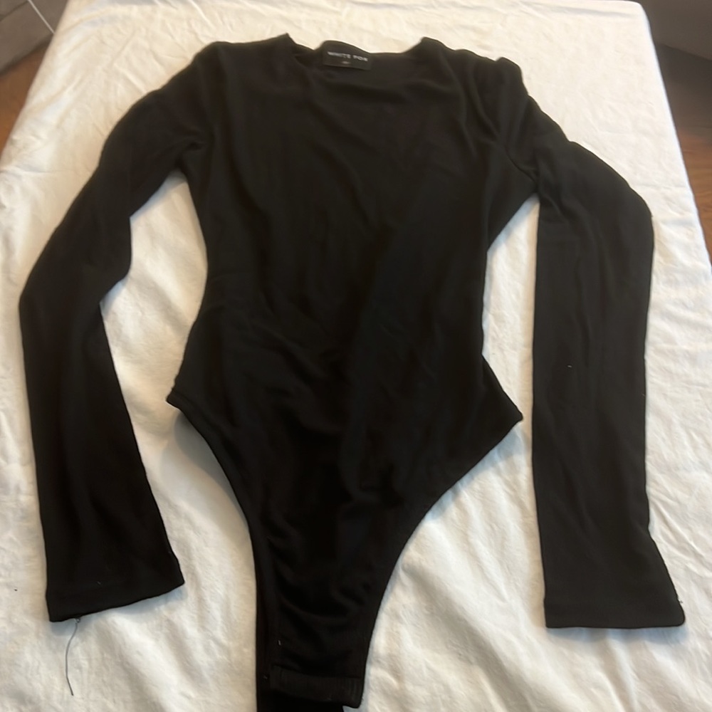 White fox bodysuit !